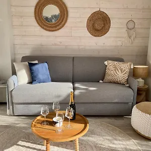  Appartement Le Nid Douillet, Avec Terrasse Et Parking A 400m Des Plages